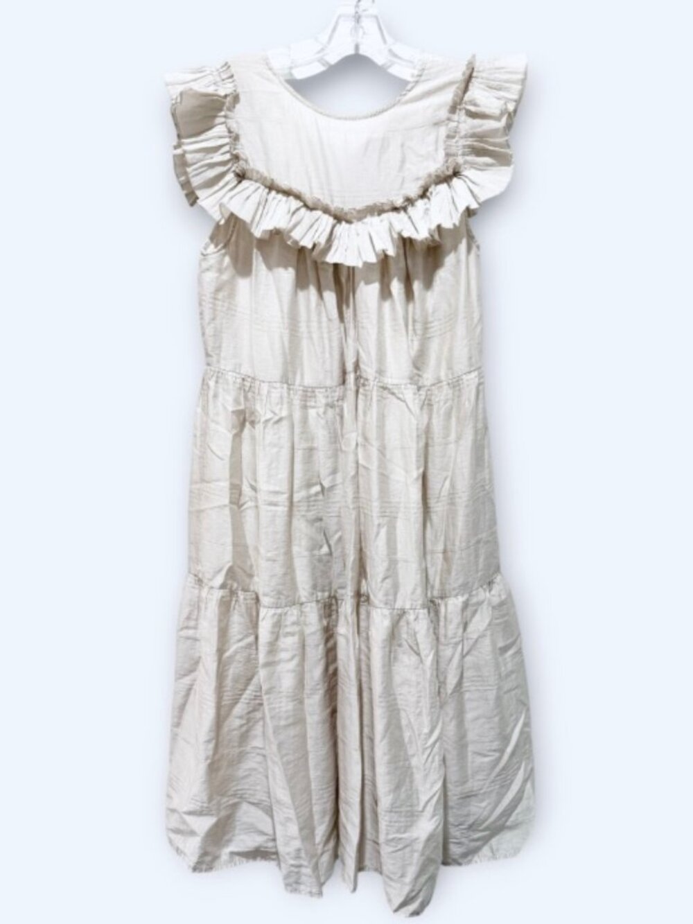 Anthropologie Corey Lynn Calter Tiered Midi Dress Size M